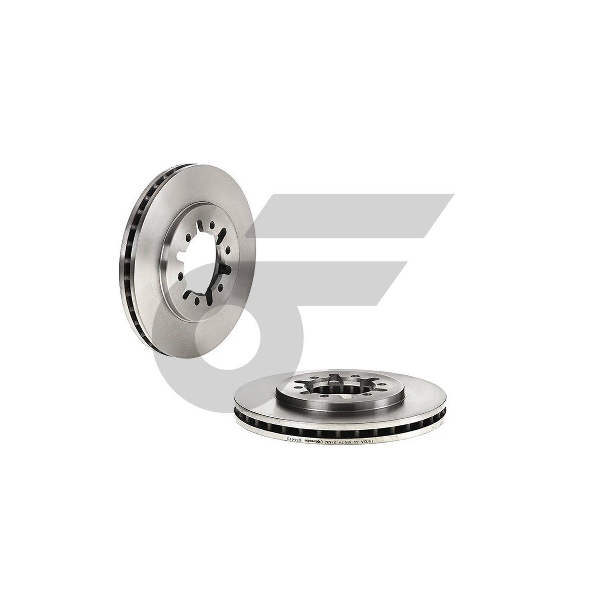 BREMBO จานเบรคหน้า URVAN E24 ปี98-ON, BIG M 4WD, FRONTIER D22 YD25 ปี98-ON แป้นเล็ก |260MM. 6รู