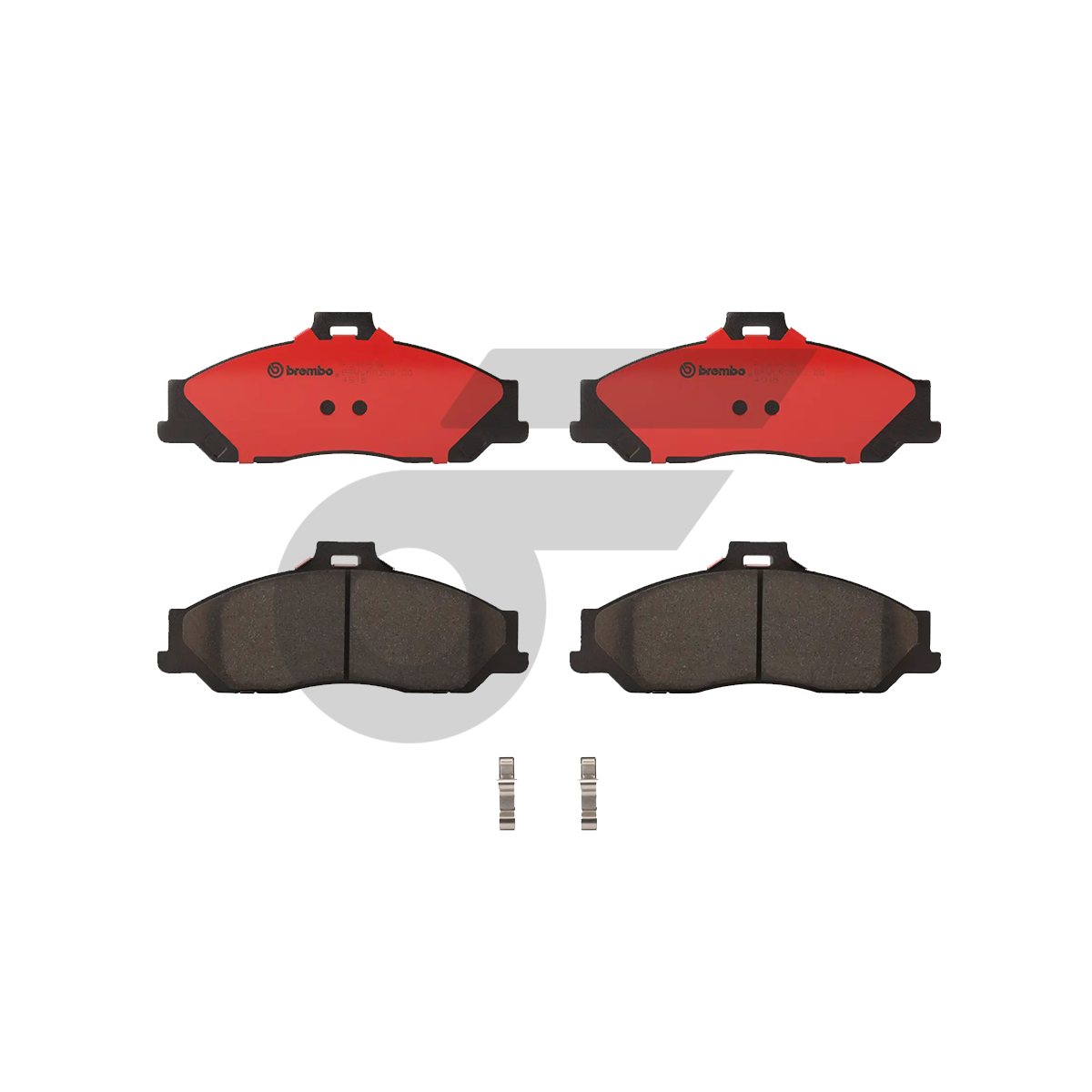 BREMBO ผ้าเบรคหน้า RANGER, FIGHTER 2WD (2.5 2.9) ปี98-02, BT50 2WD (2.5 เบนซิน) ปี06-11