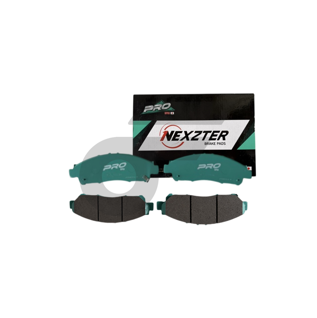 NEXZTER ผ้าเบรคหน้า REVO 2WD ปี15-22 | ตัวเตี้ย
