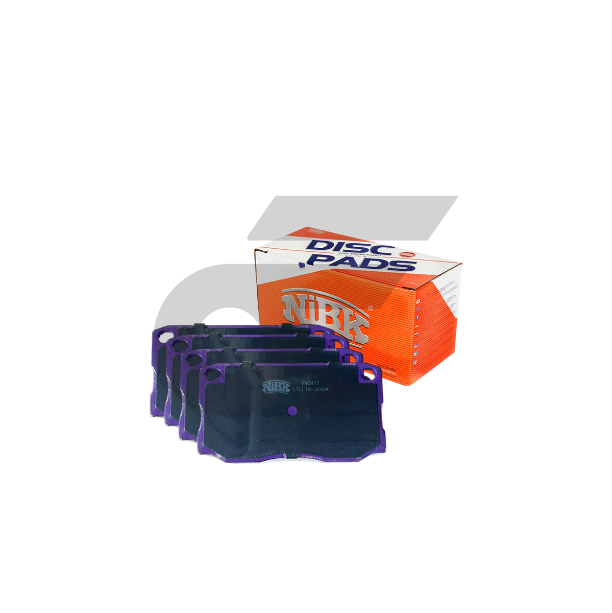 NIBK ผ้าเบรคหน้า COUNTY MINIBUS ปี04