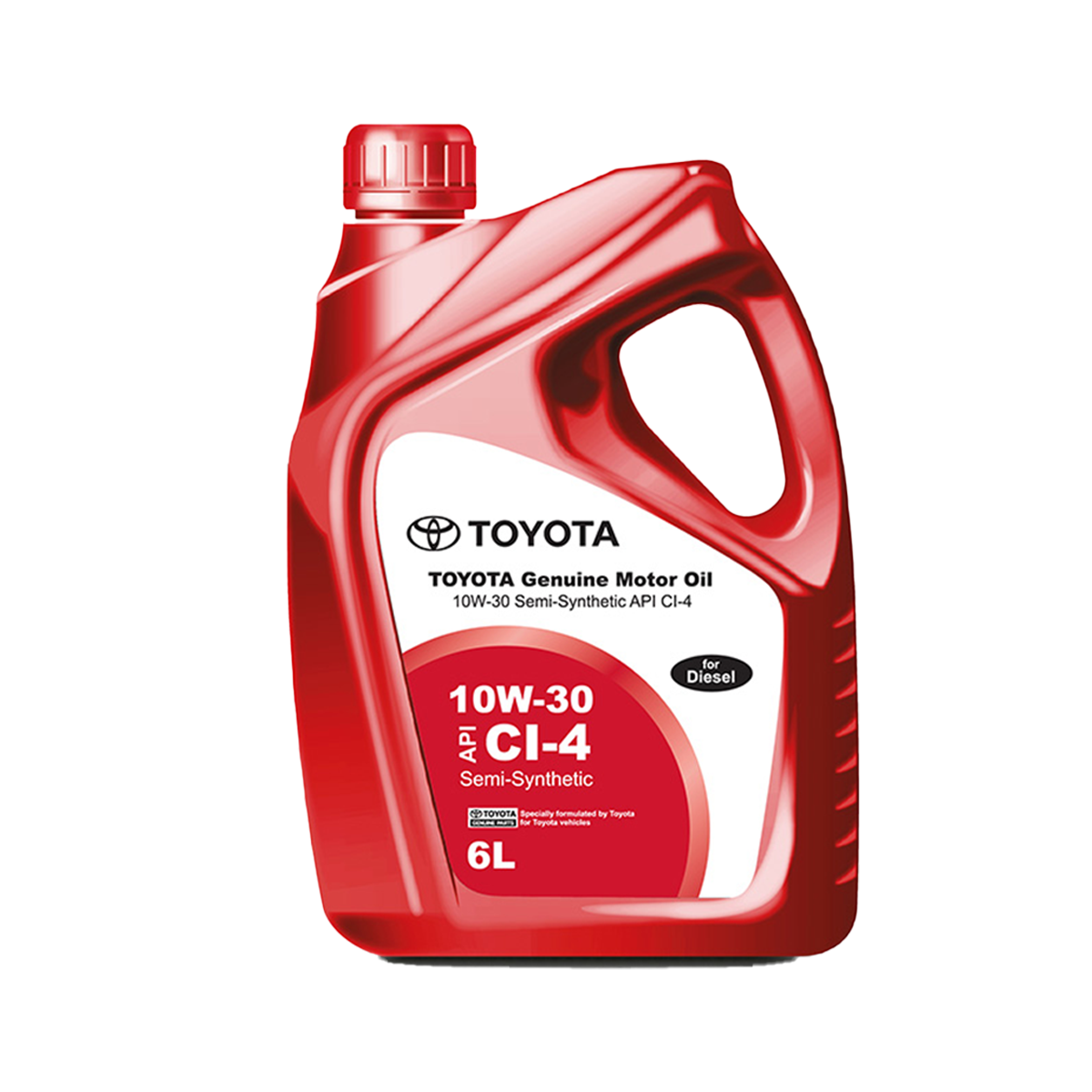 TOYOTAแท้ศูนย์ ชุดถ่ายน้ำมันเครื่อง ดีเซล10W30 : VIGO วีโก้ *6+1L แถมฟรี ไส้กรองน้ำมันเครื่อง VIGO, COMMUTER