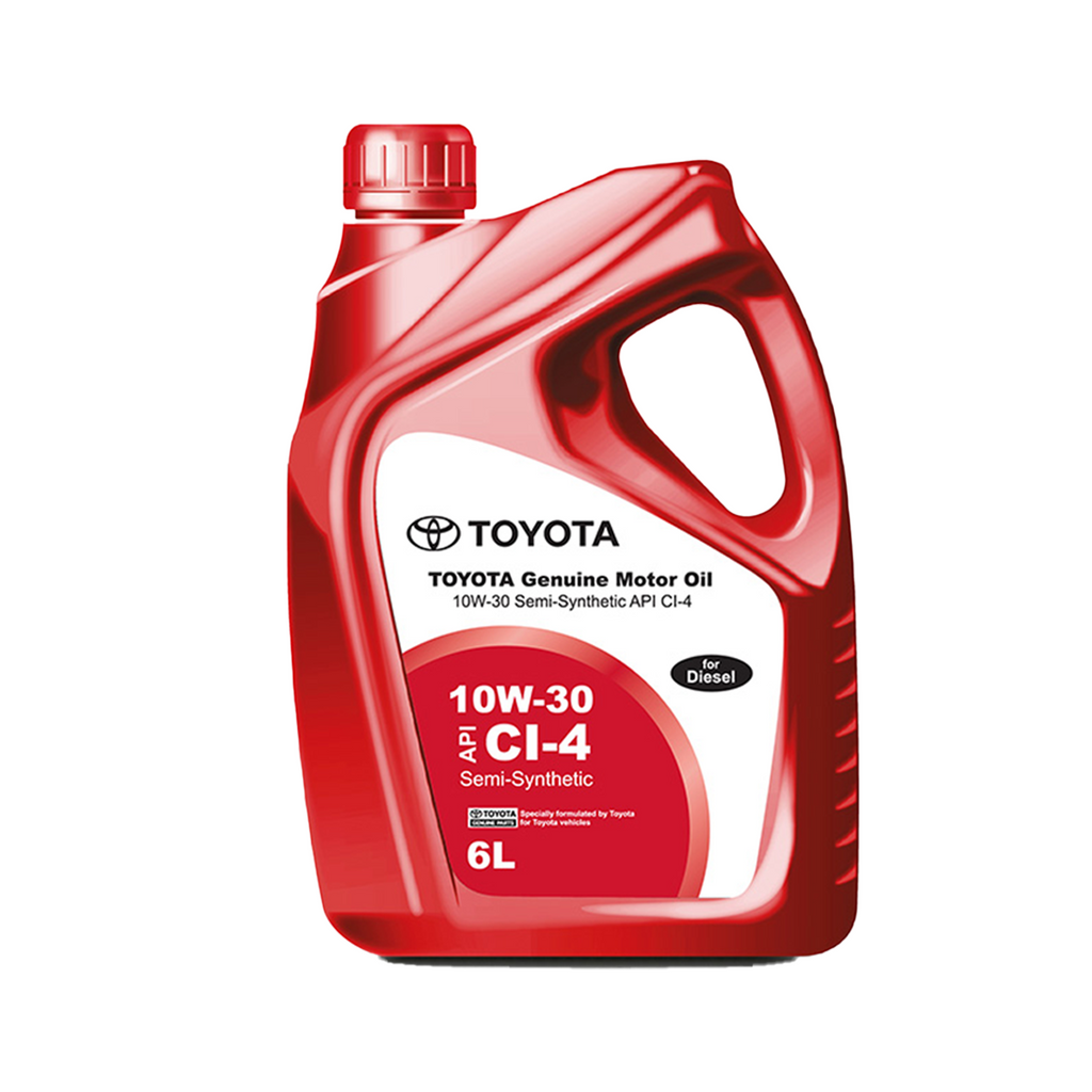 TOYOTA น้ำมันเครื่องดีเซล 10W30 SEMI SYN CI- 4 *6LX4