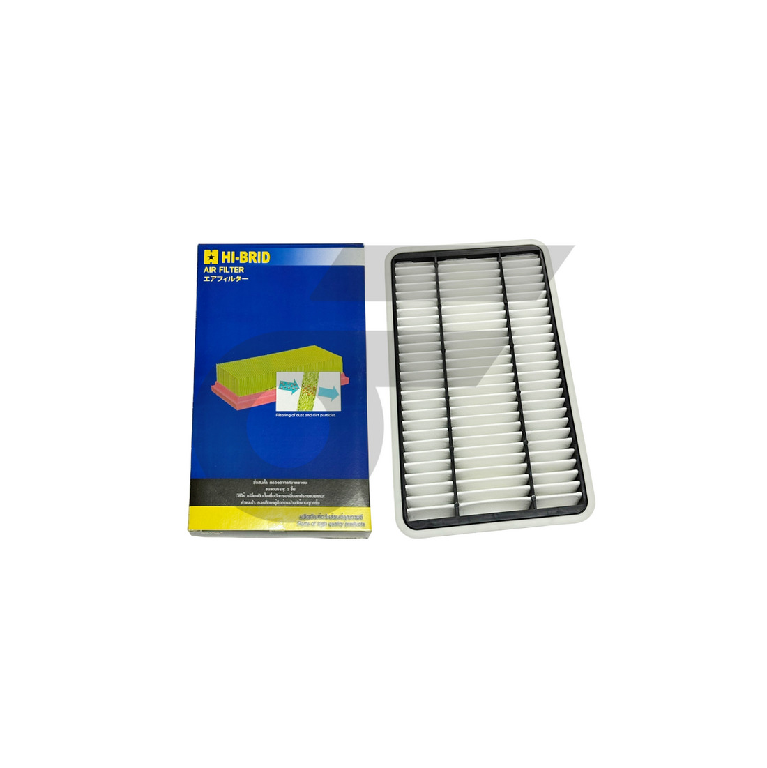 HIBRID ไส้กรองอากาศ COMMUTER ปี11-13 | ลูกเหลี่ยม ดีเซล 30060