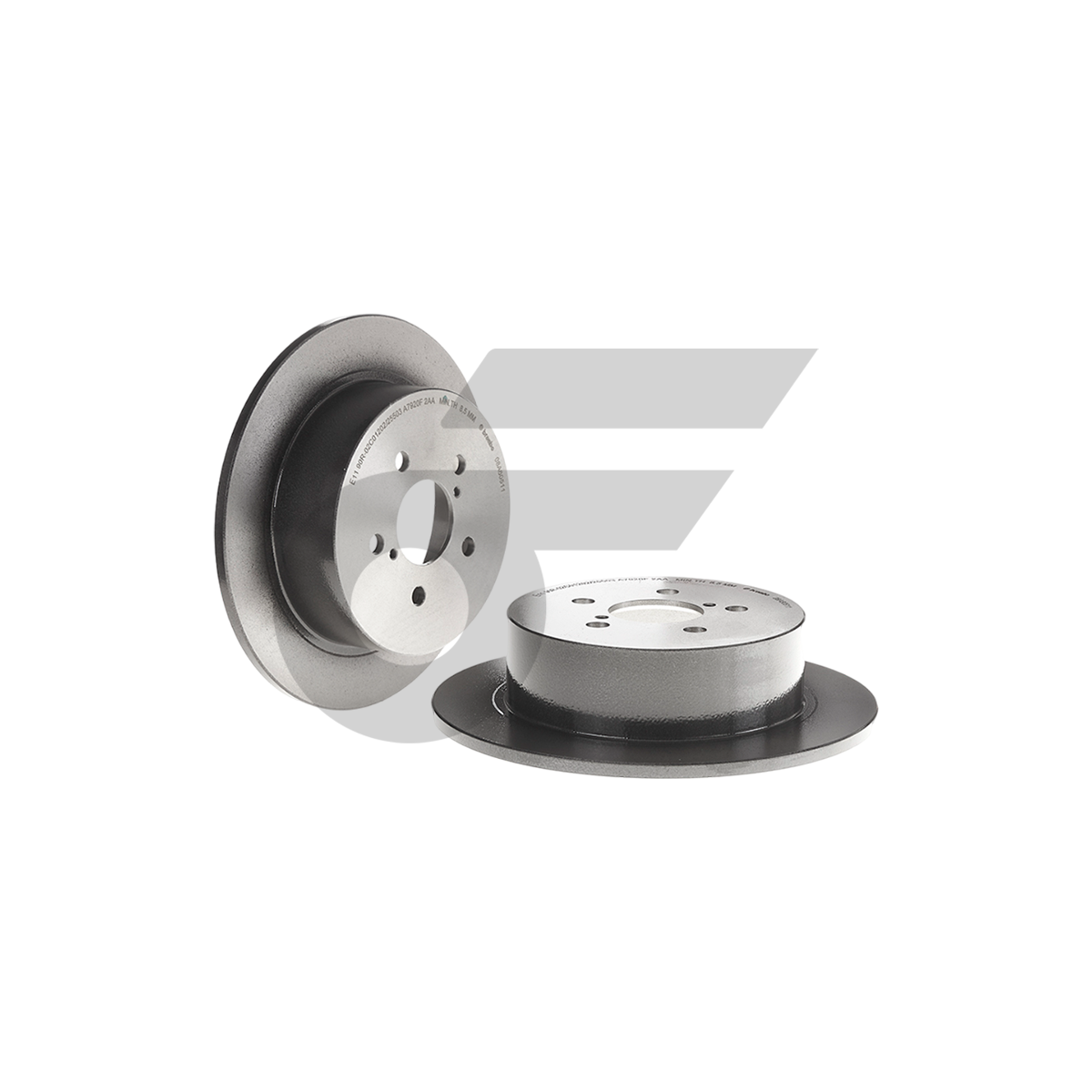 BREMBO จานเบรคหลัง BRZ 2.0, GT86 ปี12-ON, FORESTER SF SG, LEGACY BL BP BR BM 2.0 2.5, OUTBACK, IMPREZA GH7 2.0R GJ7 2.0 ปี '97-ON, '08-ON |290MM. 6รู