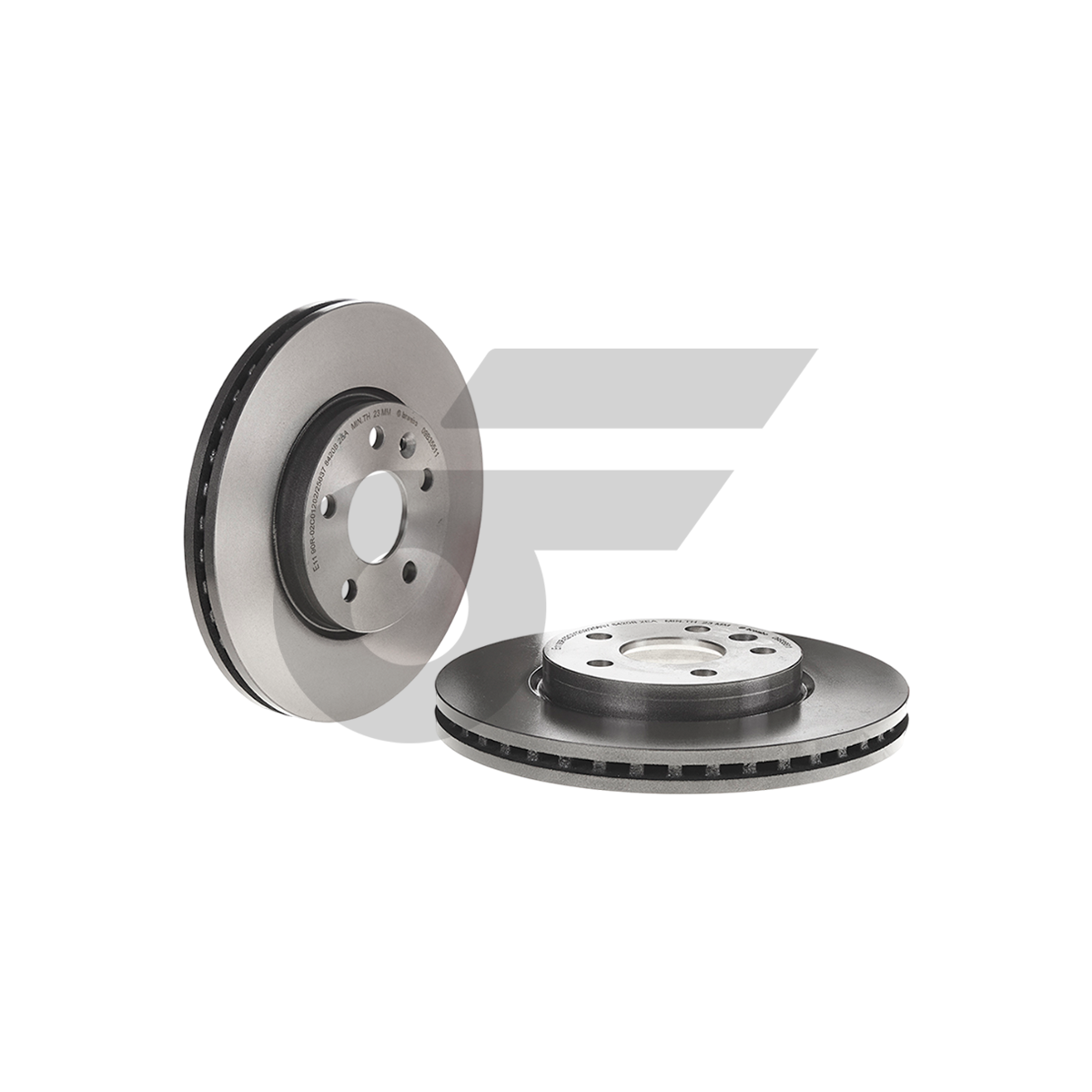BREMBO จานเบรคหน้า CRUZE 1.6 1.8 ปี10-ON |276MM. 5รู