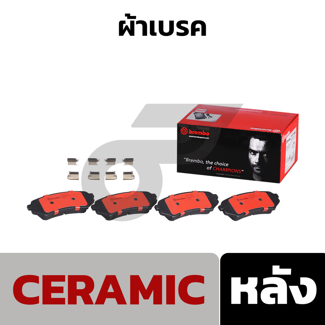 BREMBO ผ้าเบรคหลัง LEXUS RX300 ปี98-03