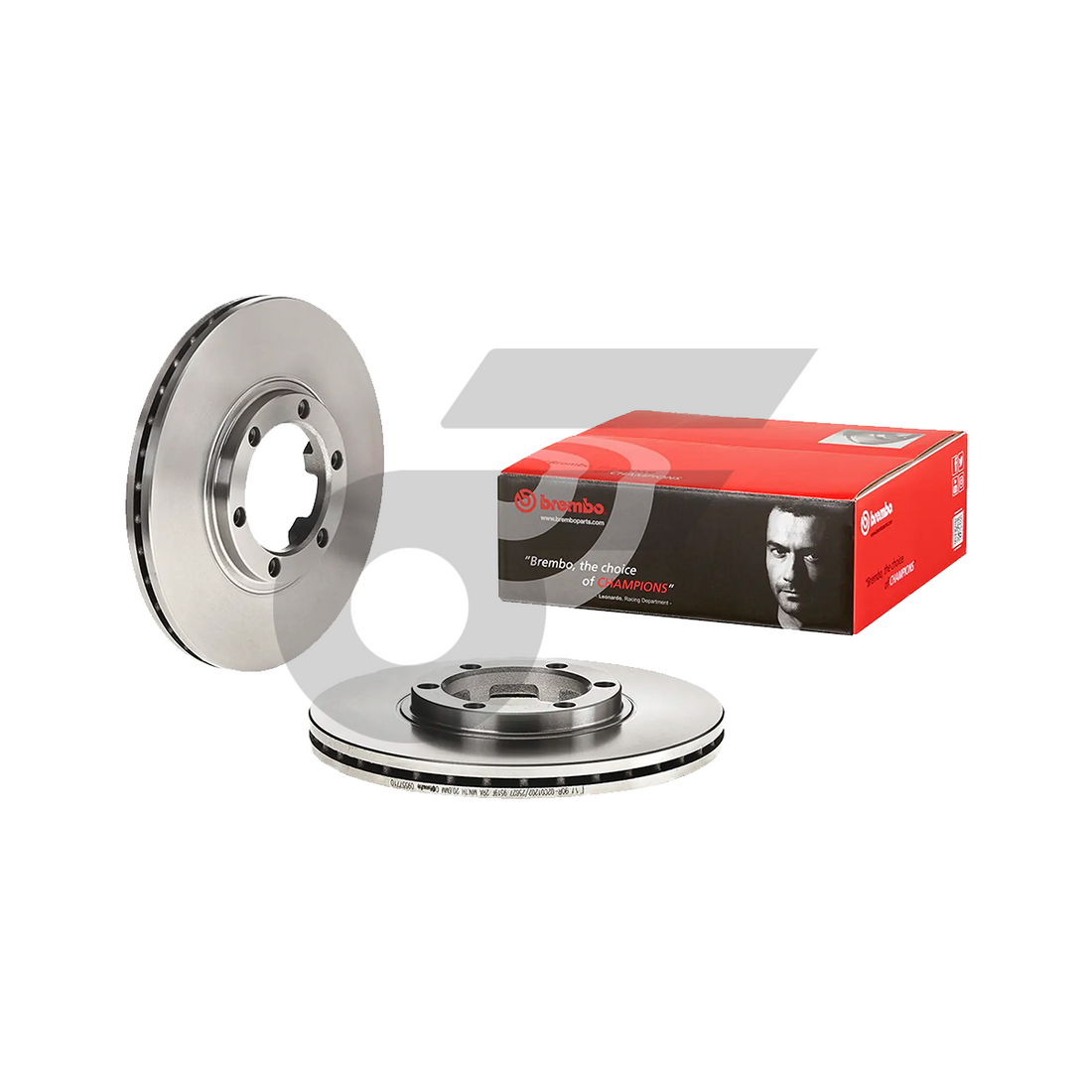 BREMBO จานเบรคหน้า TFR ปี83 DRAGON EYE | 257 MM. 6รู