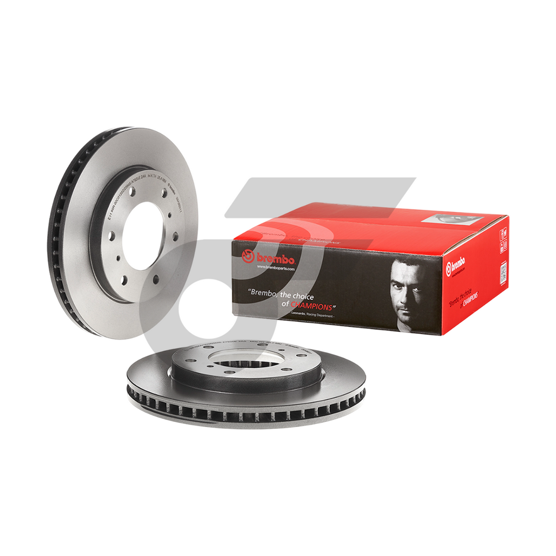 BREMBO จานเบรคหน้า TRITON 4WD ปี05-14, TRITON 4WD 2.4 ปี15-ON, PAJERO SPORT 2WD 4WD 3.2 ปี08-14 |294MM. 5รู