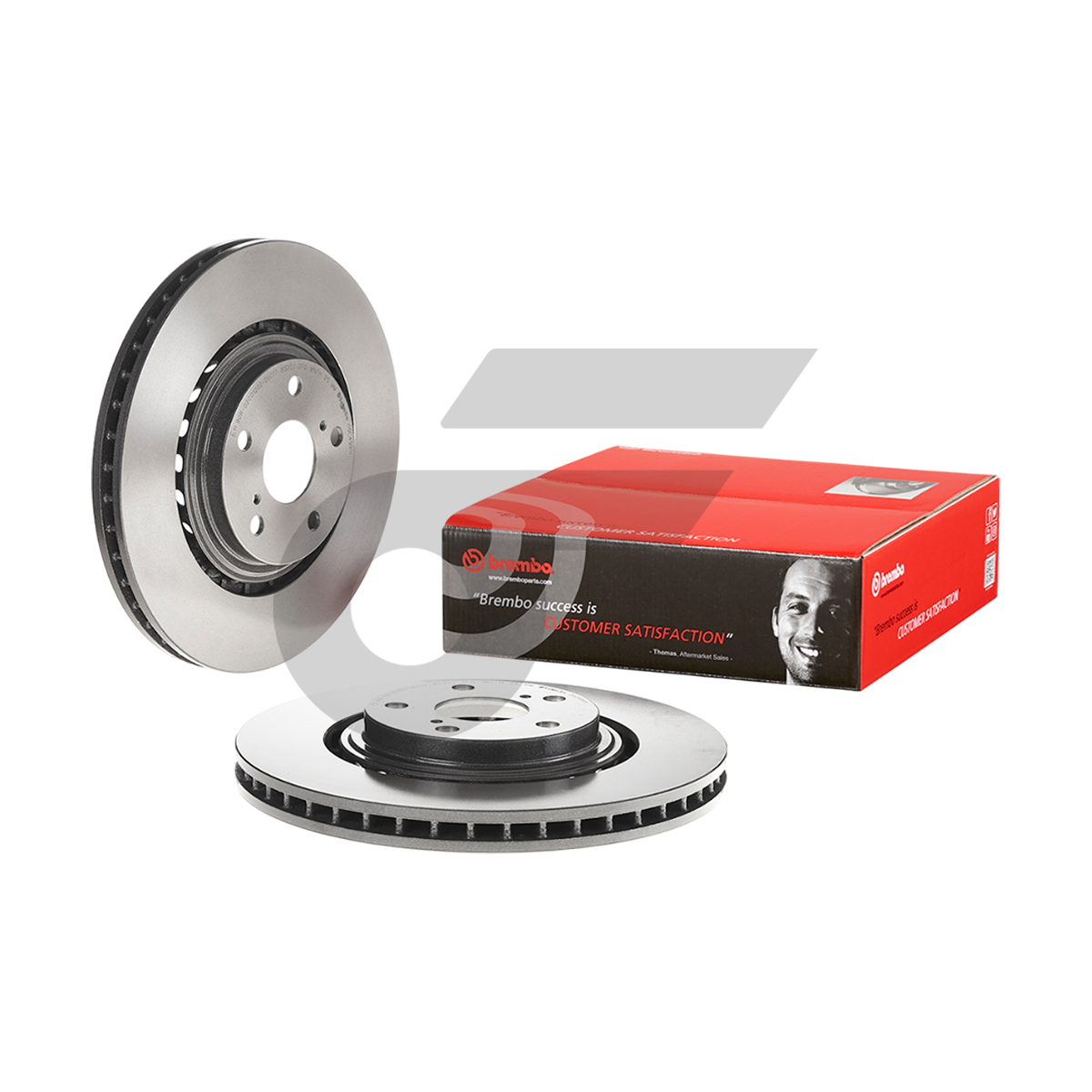 BREMBO จานเบรคหน้า RX270 350 450H ปี08-15, NX Z1, ES 300H ปี14-ON |328MM. 4รู