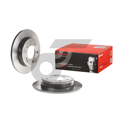 BREMBO จานเบรคหลัง VELOSTER 1.6 1.6T, ELANTRA ปี11-17 |262MM. 5รู
