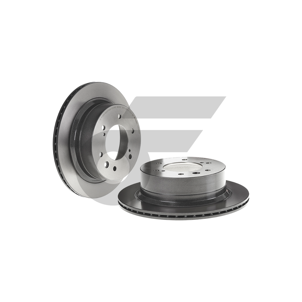 BREMBO จานเบรคหลัง NEW PAJERO SPORT 2WD 4WD 2.4 ปี15-ON |315MM. 5รู