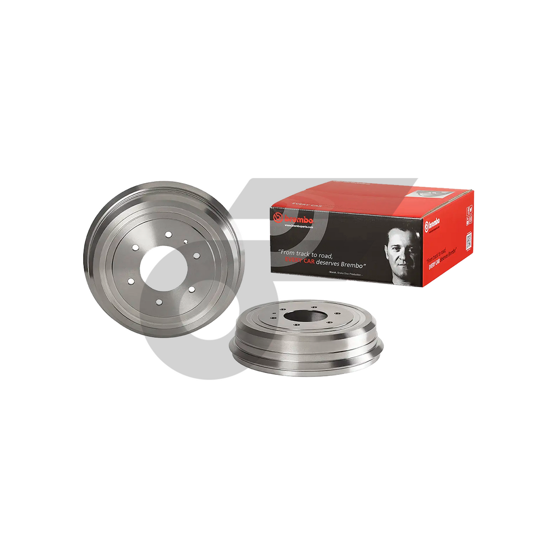 BREMBO จานเบรคหลัง BT50 2WD ปี06, RANGER, FIGHTER 2WD ปี98 | 270 MM. 6รู