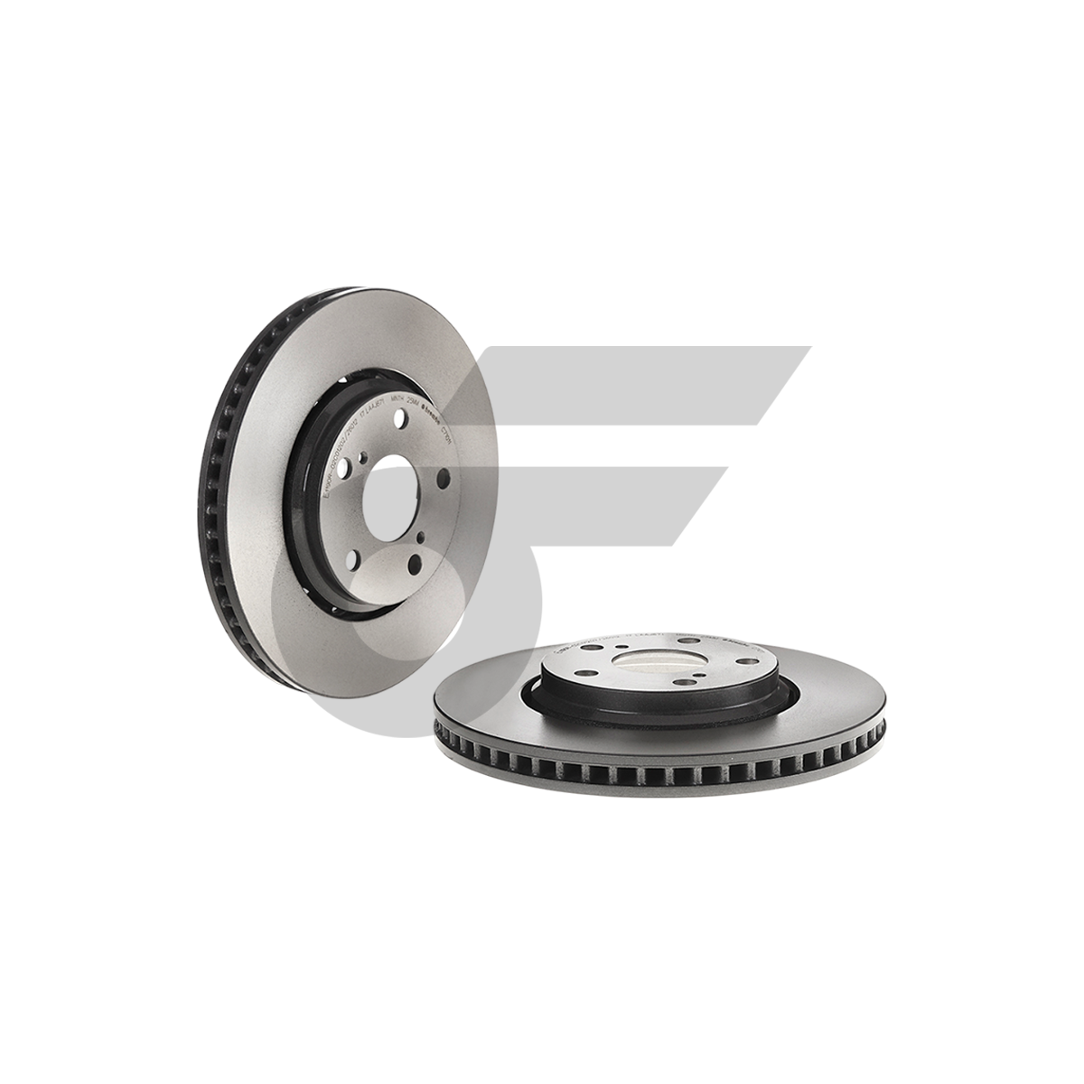 BREMBO จานเบรคหน้า ALPHARD ANH20 2.4 3.5, VELLFIRE ปี09-14, ALPHARD ANH30 2.5 3.5, VELLFIRE ปี15-ON |296MM. 5รู