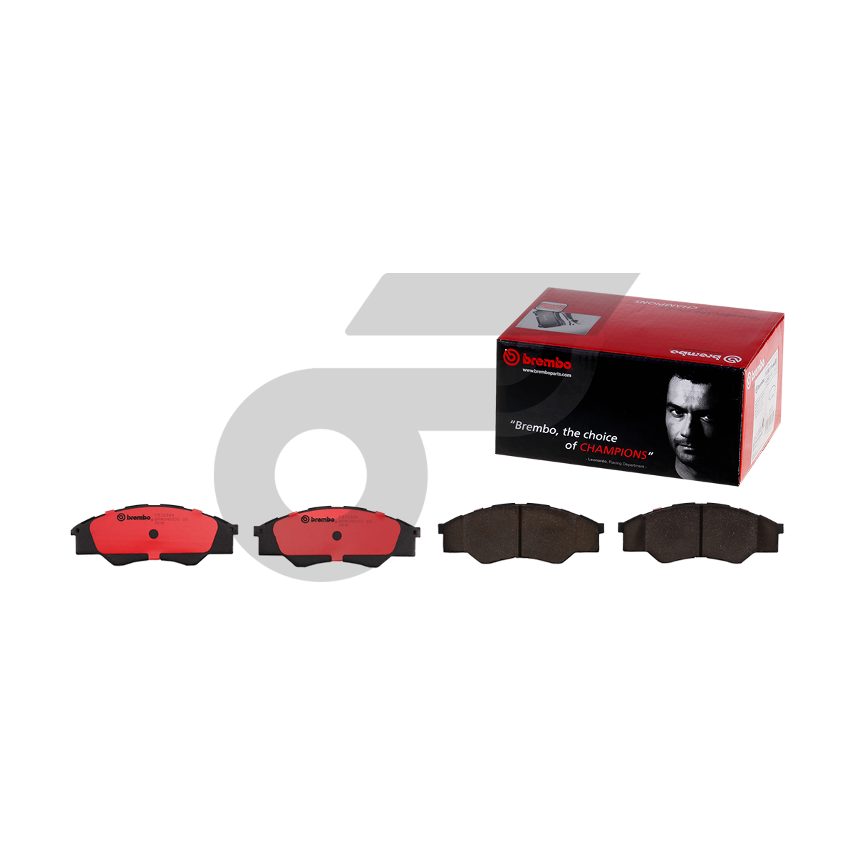 BREMBO ผ้าเบรค VIGO 2WD 2.5 3.0 ปี04-08, INNOVA 2.5