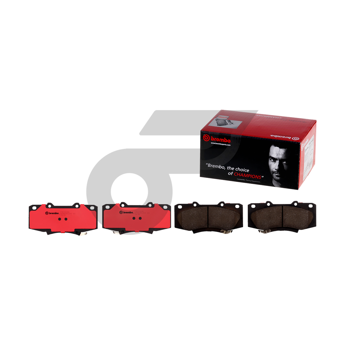 BREMBO ผ้าเบรค VIGO CHAMP 2WD PRERUNNER 4WD ปี11-15, REVO 4WD ปี15-ON