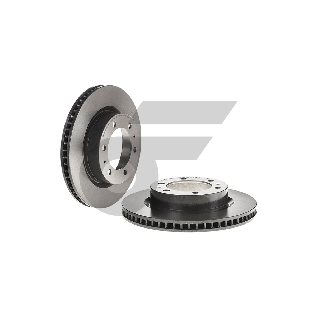 BREMBO จานเบรคหน้า REVO PRERUNNER 2WD 4WD, VIGO 4WD, FORTUNER SMART ปี15-ON |319MM. 5รู