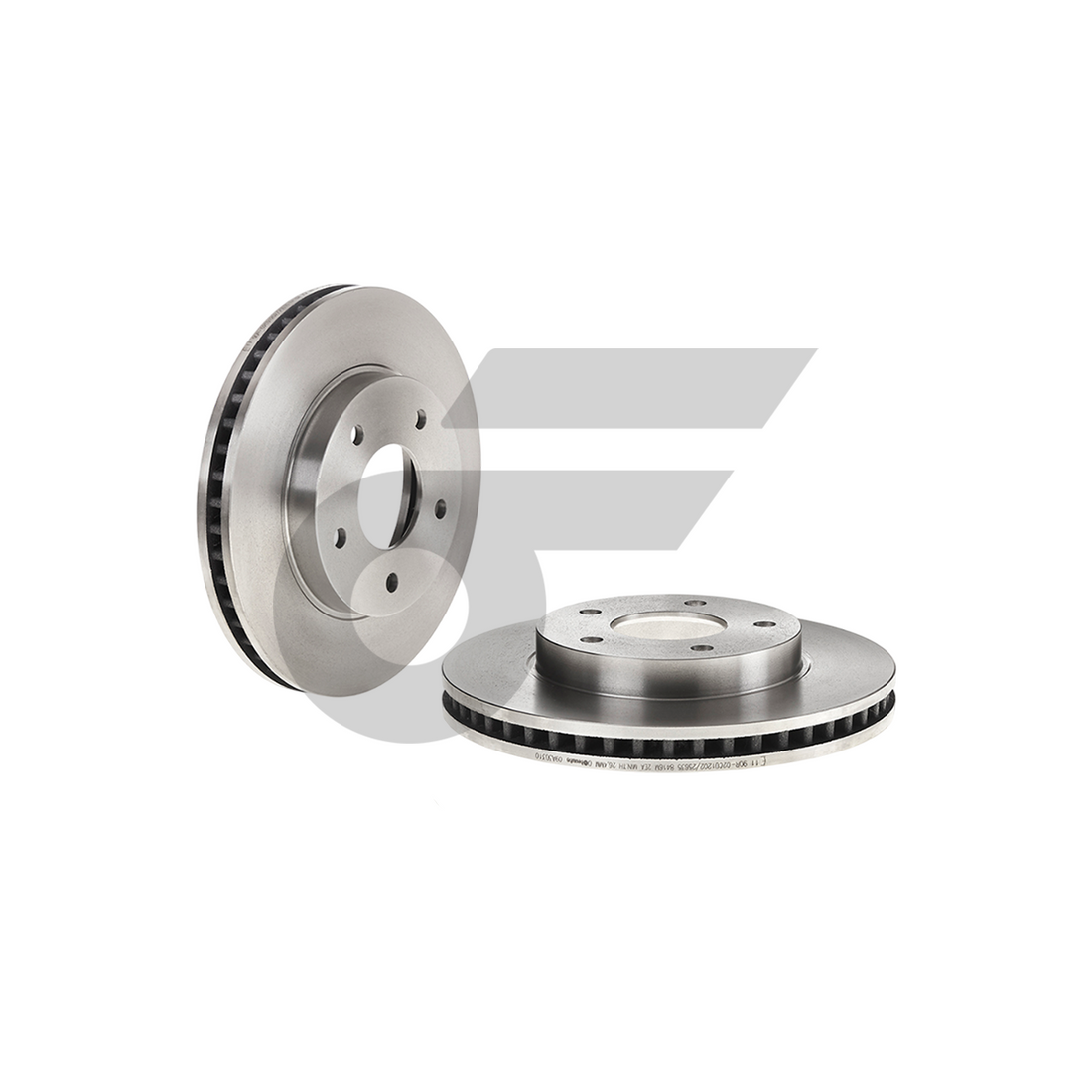 BREMBO จานเบรคหน้า TRITON 2WD ปี05-14, TRITON 2WD 2.4 ปี15-ON |270MM. 5รู