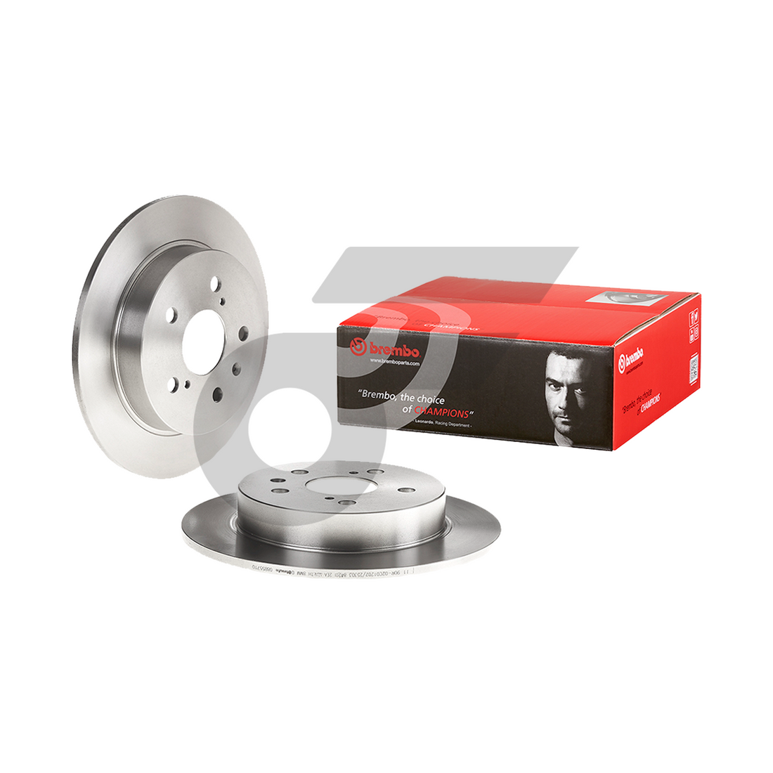 BREMBO จานเบรคหลัง SX4 1.6 ปี10 ปี10 |278MM. 4รู