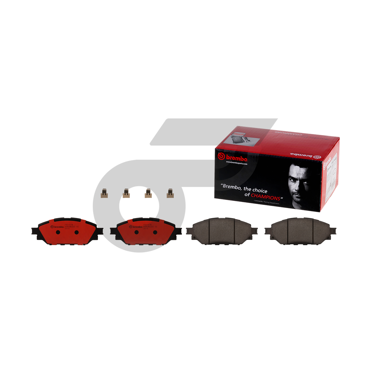 BREMBO ผ้าเบรค REVO 2WD เตี้ย STANDARD CAB 2.4 2.7 2.8 ปี15-ON