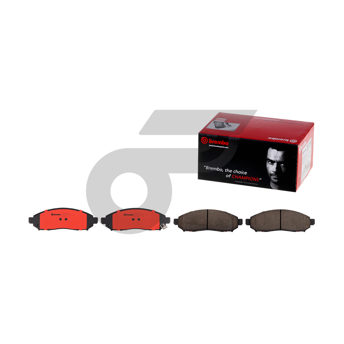 BREMBO ผ้าเบรค NAVARA D40 2WD 4WD 2.5 DDTI ปี07-13