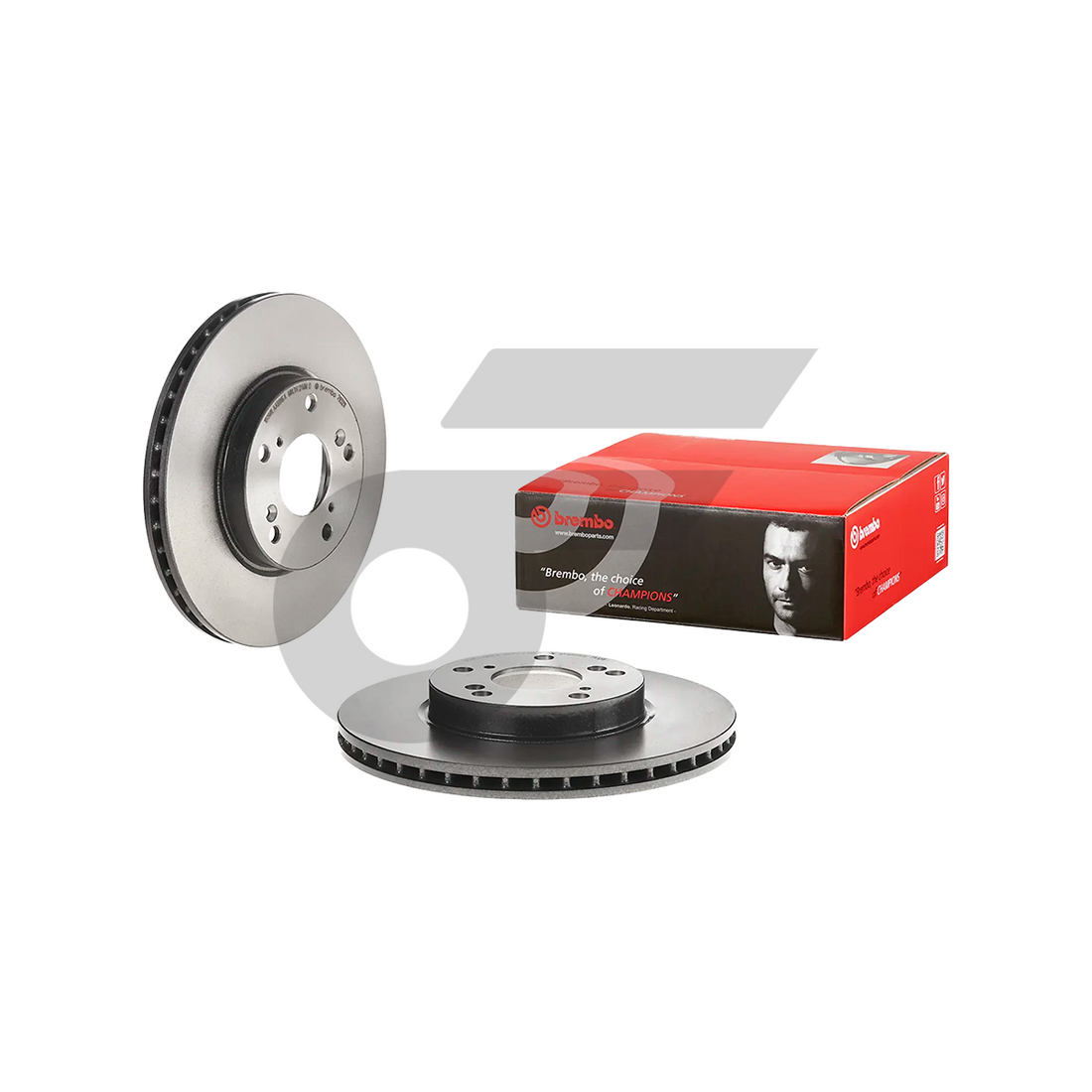 BREMBO จานเบรคหน้า ACCORD ปี03, SPADA | 282 MM. 5รู