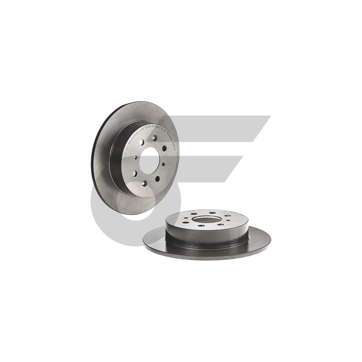 BREMBO จานเบรคหลัง CIVIC 1.7L DIMENSION,CITY ปี08-14 | 260 MM. 4รู