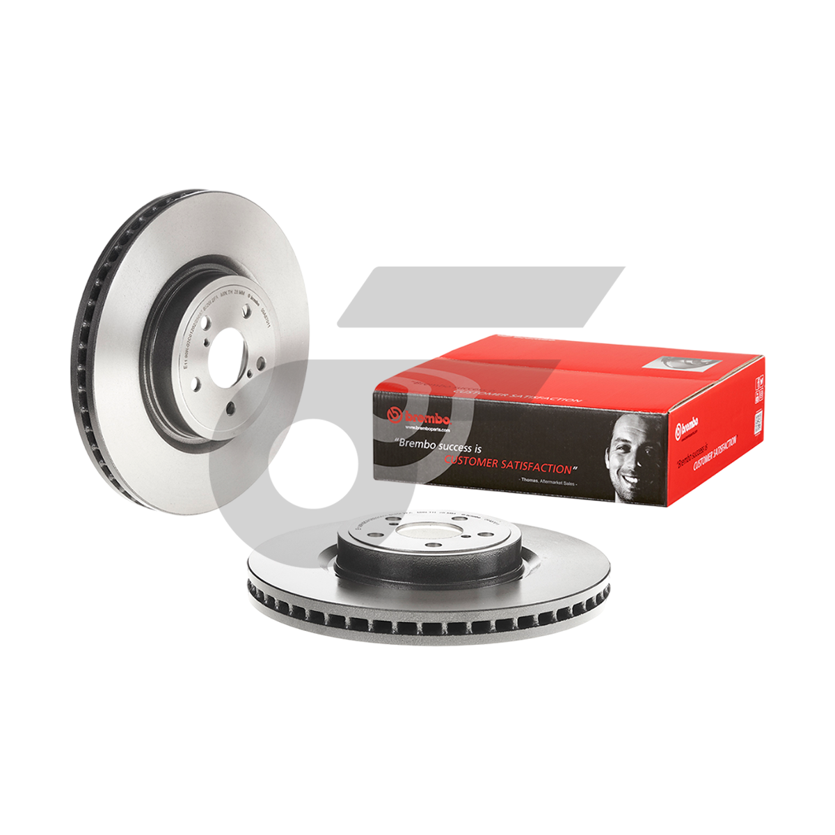 BREMBO จานเบรคหน้า FORESTER XT SJ 2.0T ปี13-ON |316MM. 5รู