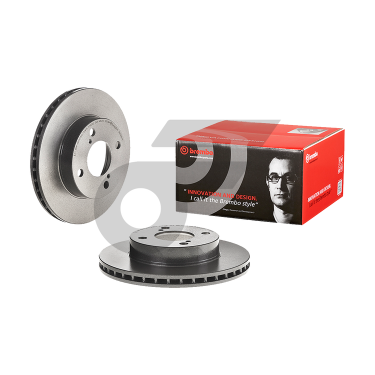 BREMBO Front brake disc CELERIO 1.0 Year 13-ON | 231 MM. 4 holes