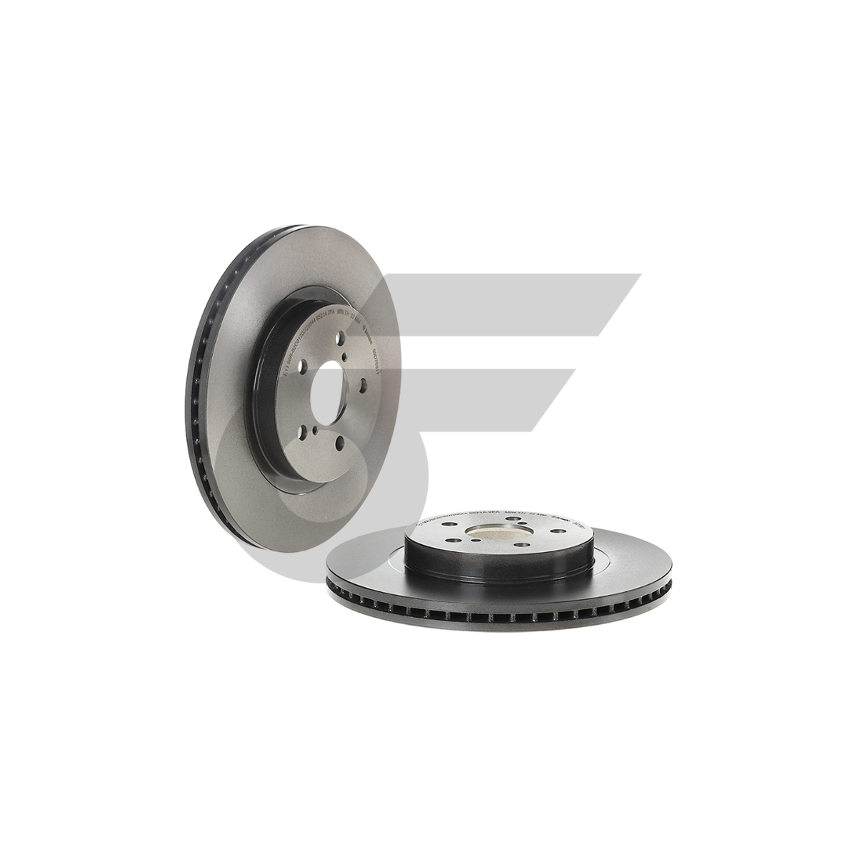 BREMBO จานเบรคหน้า IMPREZA 2.0I AWD GT, GK ปี17-ON, XV 2.0I AWD GT ปี17 ปี17-ON |293MM. 4รู