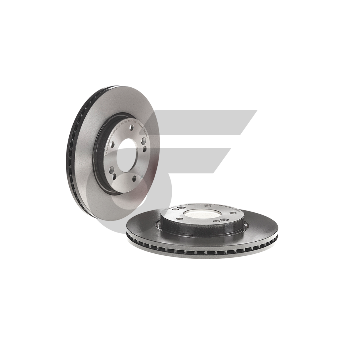 BREMBO จานเบรคหน้า VELOSTER 1.6, ELANTRA ปี11-17 |280MM. 5รู