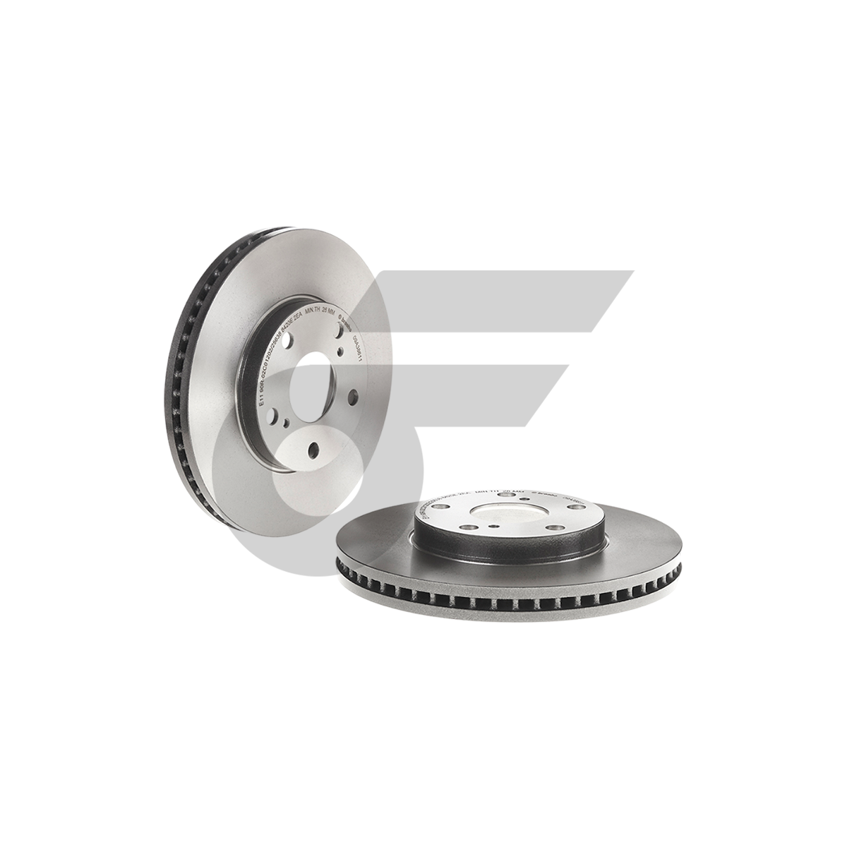 BREMBO จานเบรคหน้า CAMRY ACV30 2.0 2.4 ปี02-05, ALPHARD ANH10 2.4 3.0 ปี02-08 |275MM. 6รู
