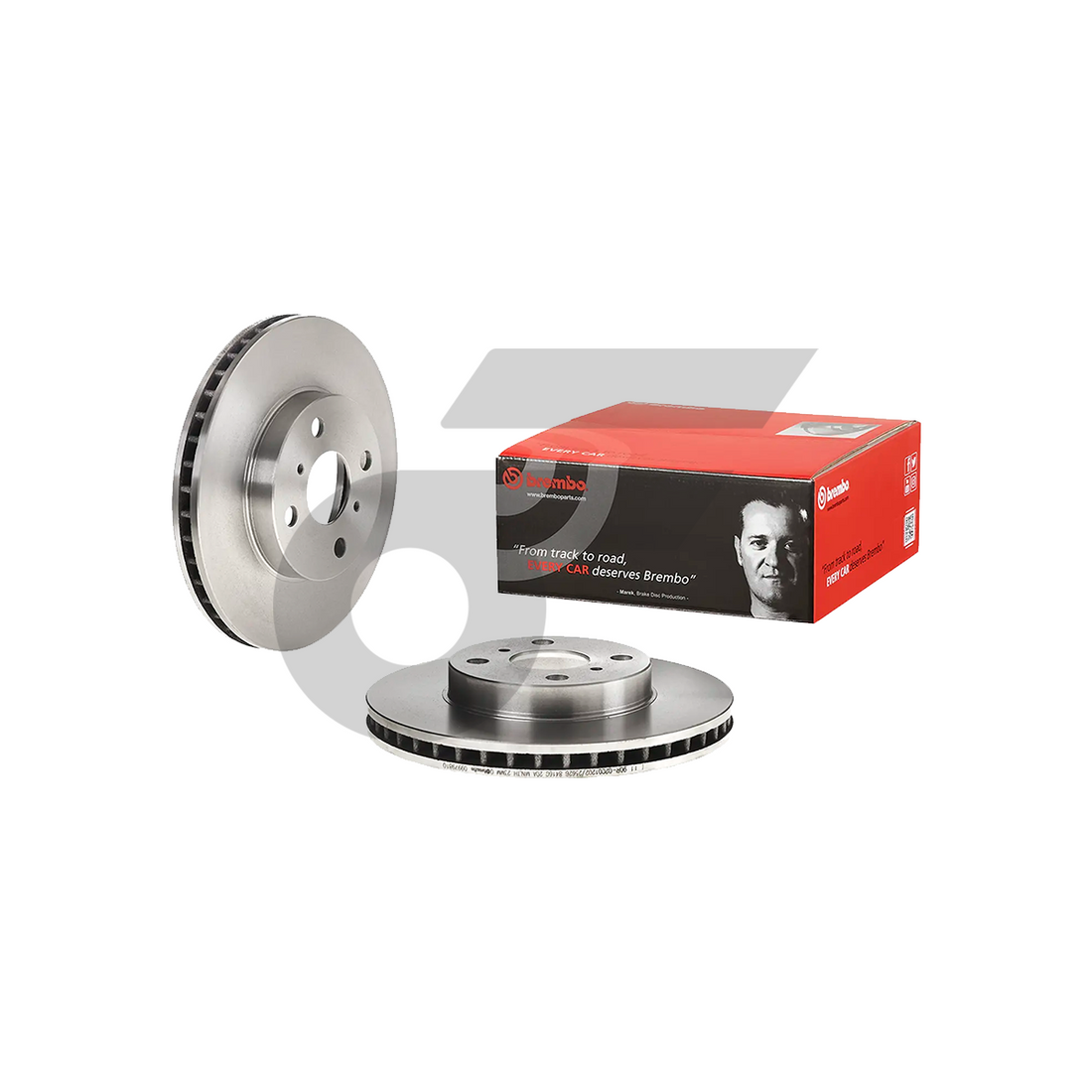 BREMBO จานเบรคหน้า ALTIS VVTI ปี01 | 255 MM. 4รู