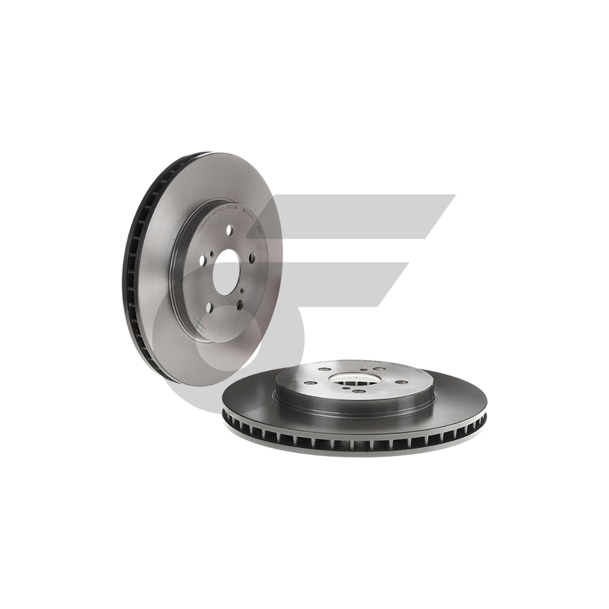 BREMBO จานเบรคหน้า RX300 RX350 HARRIER ปี03-ON |319MM. 4รู
