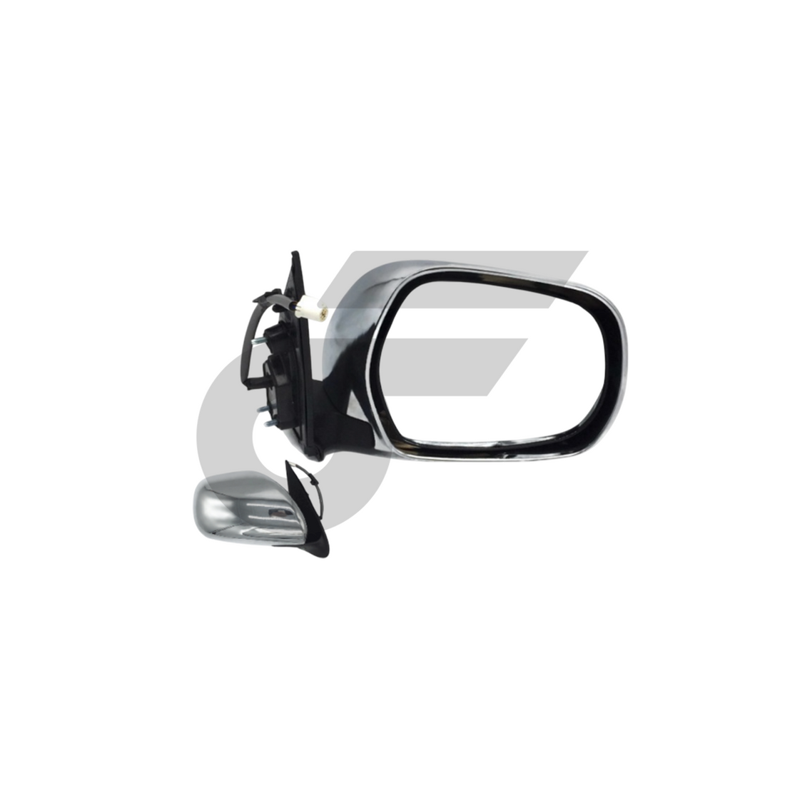 CTEC กระจกมองข้าง แนวนอน R COMMUTER ปี05-18 | 5สาย+ไฟเลี้ยว ชุบ