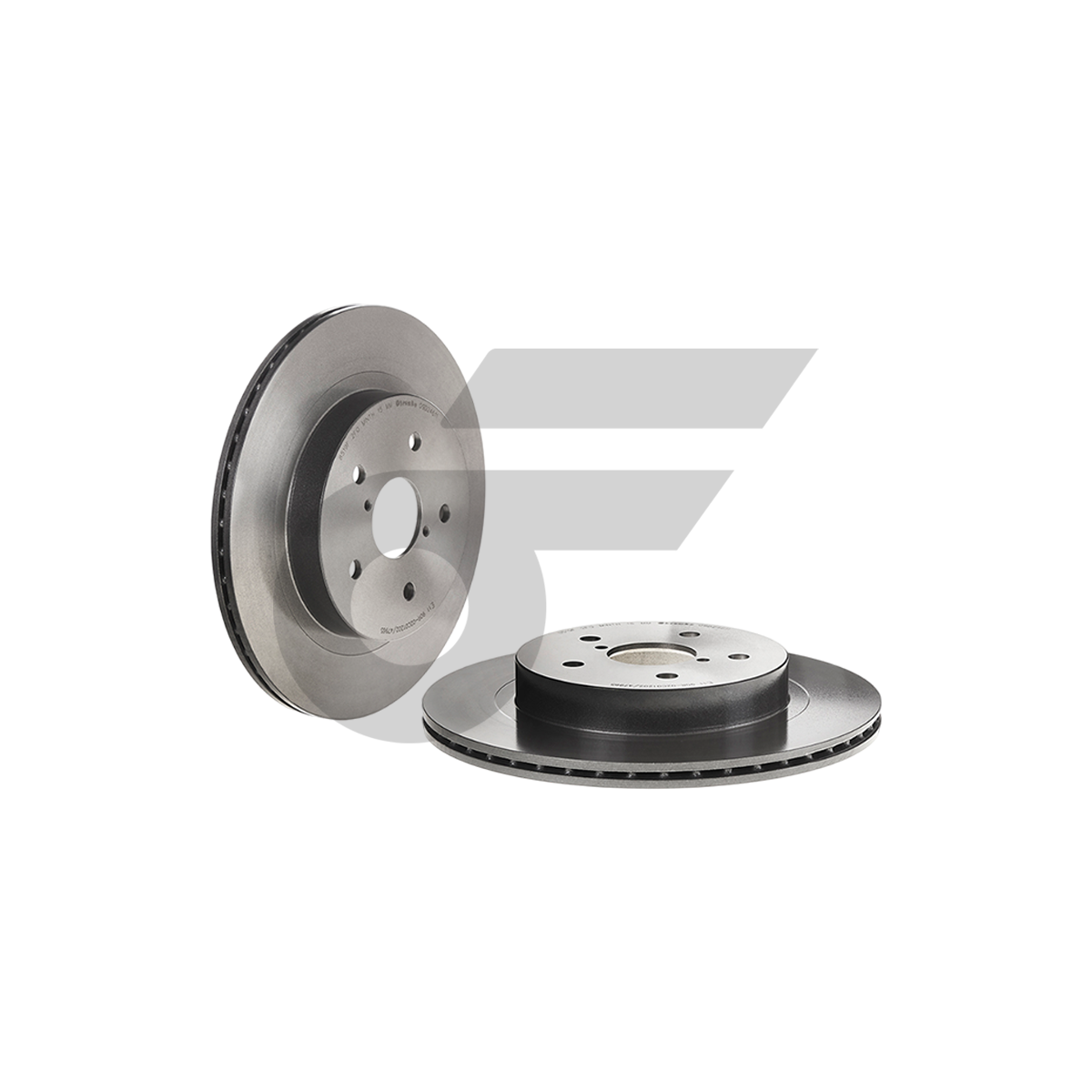 BREMBO จานเบรคหลัง WRX VAG ปี15, OUTBACK BS ปี14 ปี14 |300MM. 4รู