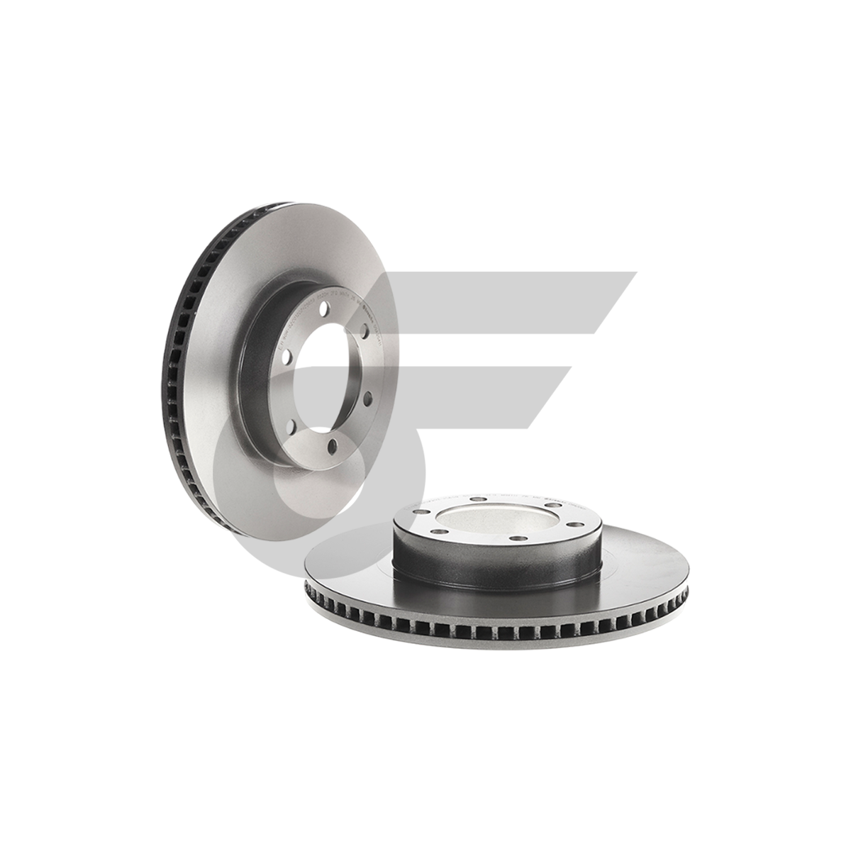BREMBO จานเบรคหน้า FORTUNER 2WD 4WD 2.4 2.8 ปี15-ON, LAND PRADO KDJ12 GRJ12 ปี02-10 |338MM. 6รู