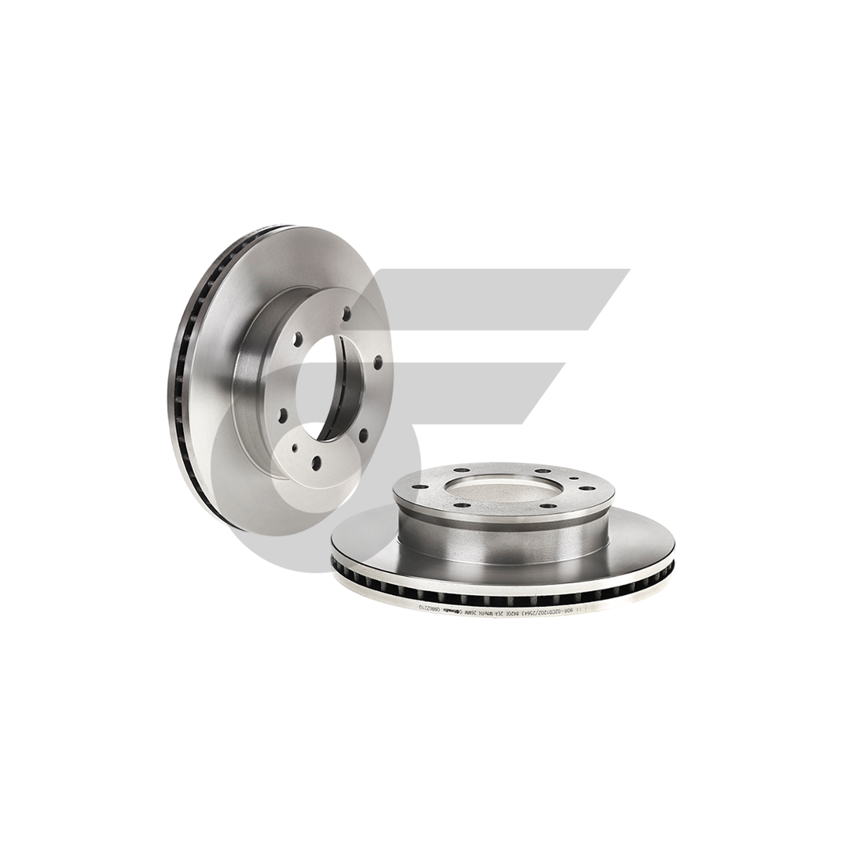 BREMBO จานเบรคหน้า EVEREST 2.5 3.0 ปี06-12, RANGER 2.5 3.0 ปี06-12, BT-50 4WD ปี06-11 |289MM. 6รู
