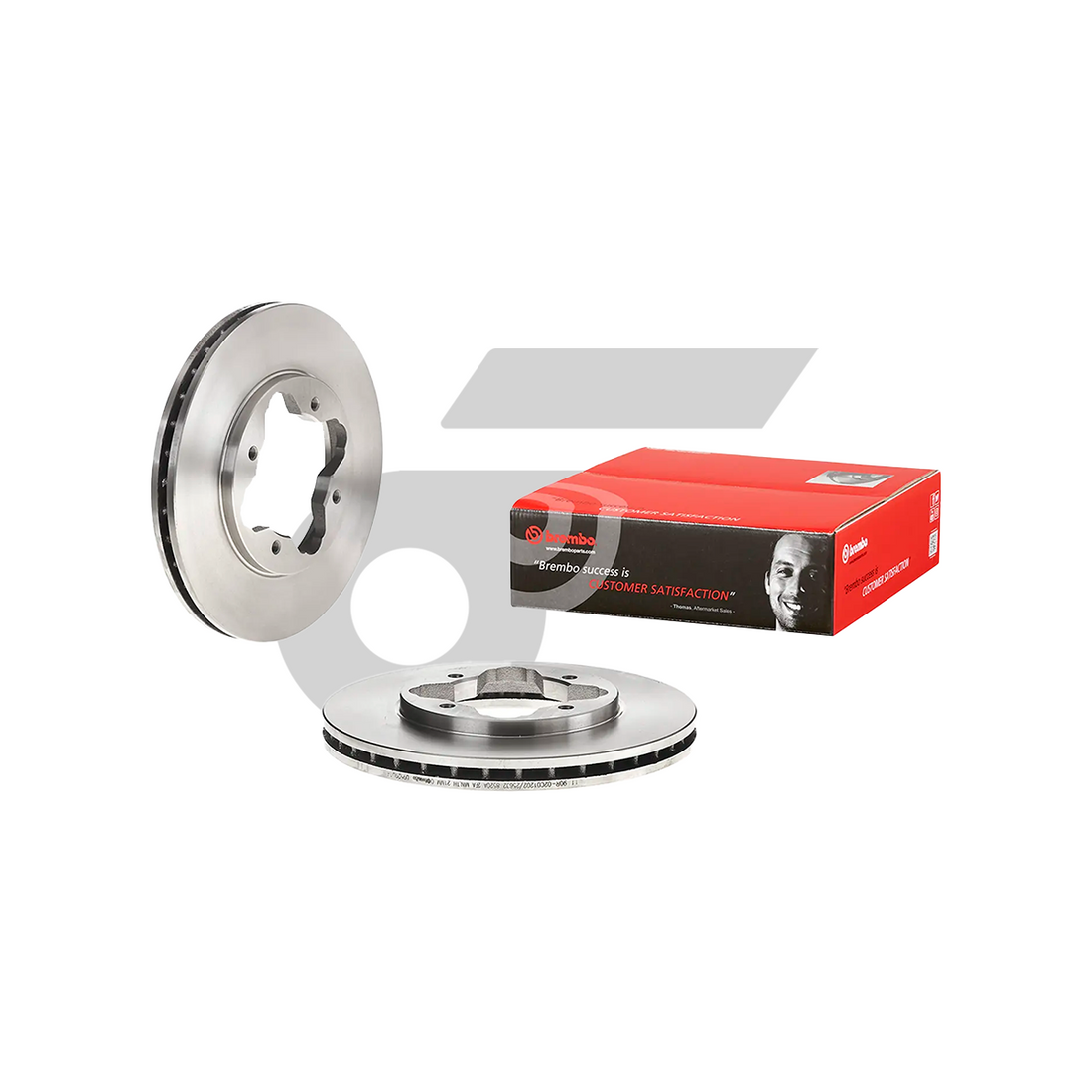 BREMBO จานเบรคหน้า ACCORD ปี90 | 259.8 MM. 4รู