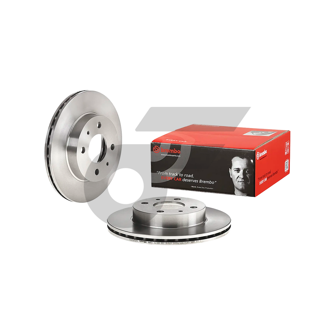 BREMBO จานเบรคหน้า SUNNY B13 NV NX | 240 MM. 4รู