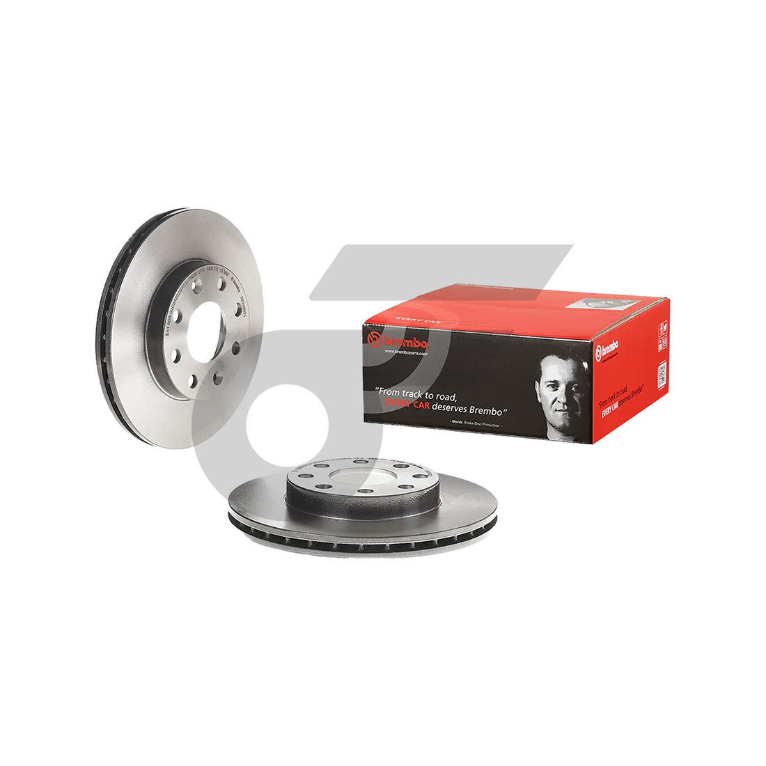 BREMBO จานเบรคหน้า AVEO 1.4L 1.6L | 236 MM. 4รู