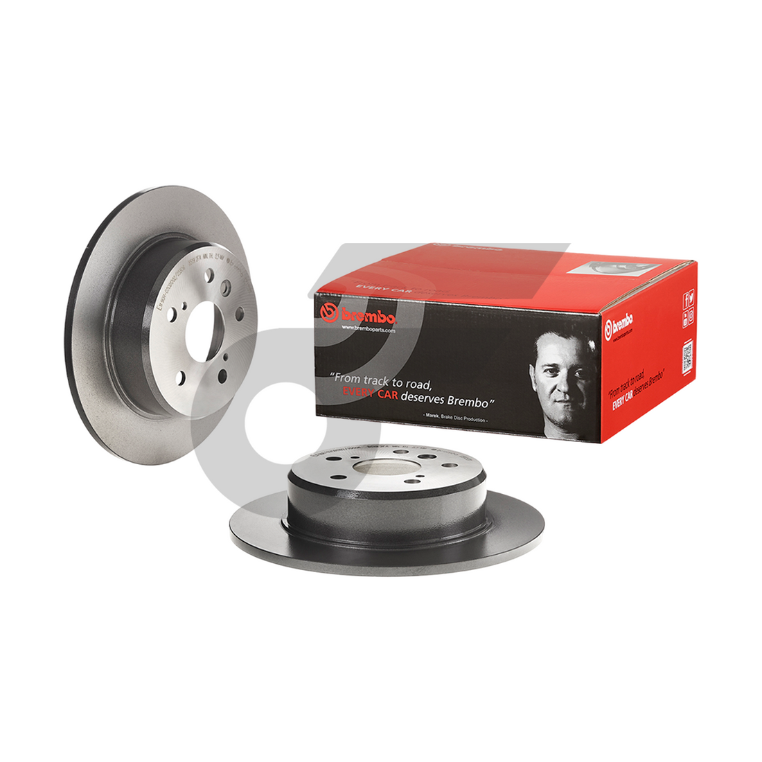 BREMBO จานเบรคหลัง HARRIER 3.0 ปี98-03 |288MM. 5รู