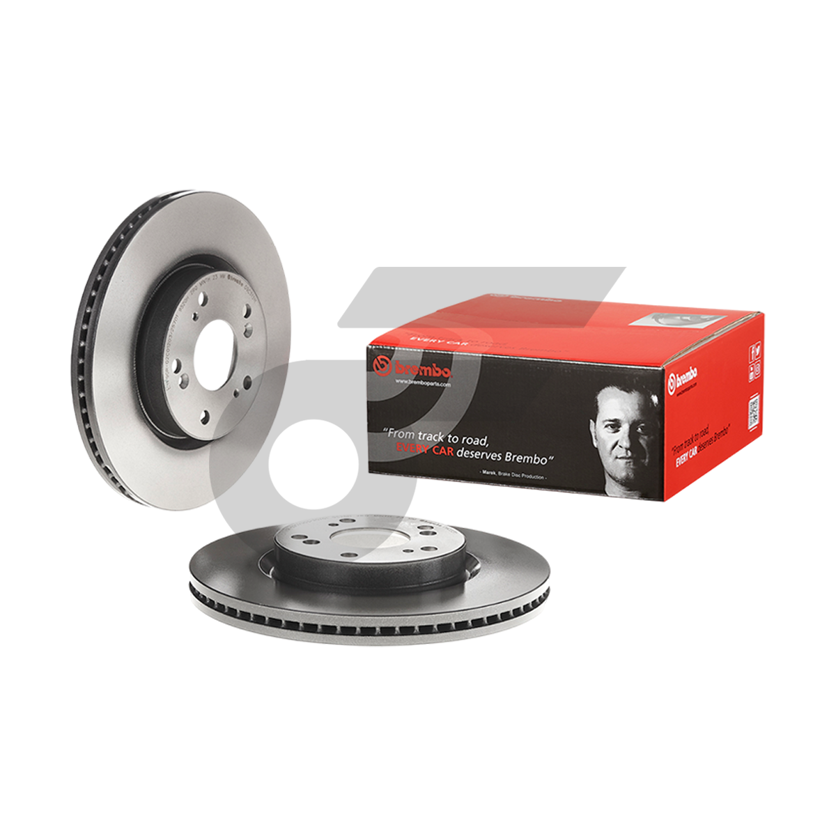 BREMBO จานเบรคหน้า ACCORD G10 ปี19 ปี19-ON |293MM. 6รู