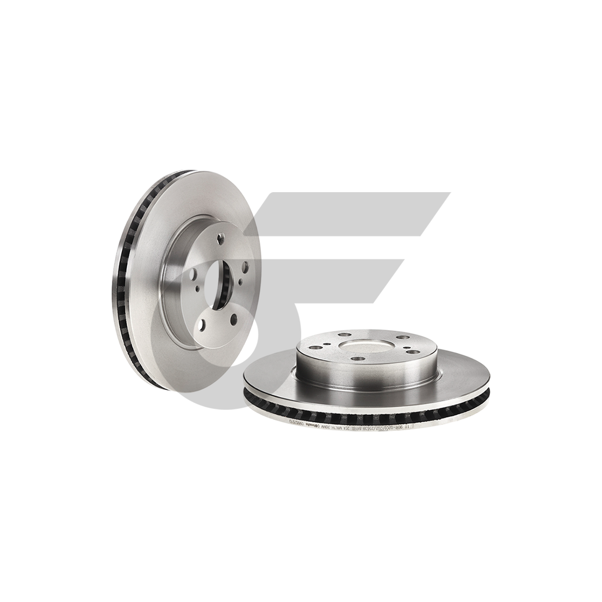 BREMBO จานเบรคหน้า VIGO SMART 2WD, VIGO CHAMP 2WD, REVO 2WD เตี้ย ปี '08-11, '11-ON, '15-ON |275MM. 5รู