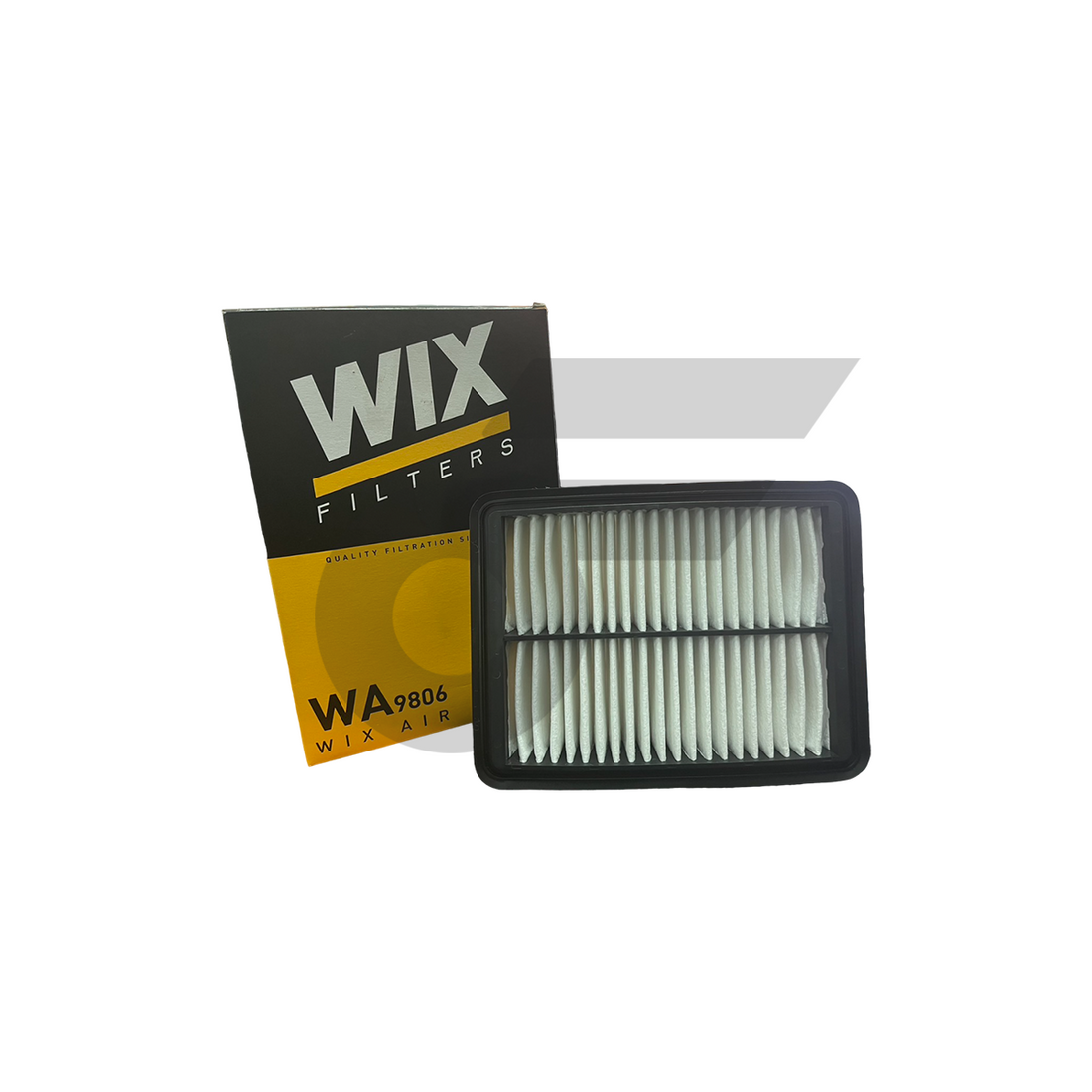 WIX ไส้กรองอากาศ MAZDA 2 1.3, 1.5 ปี15 ,CX-3 1.5 ดีเซล