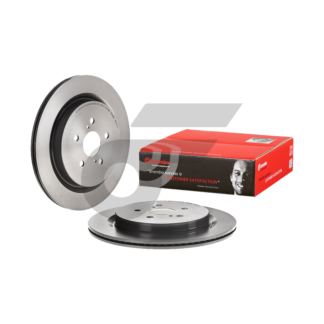 BREMBO จานเบรคหลัง RX AGL20-25 ปี15 |328MM. 8รู