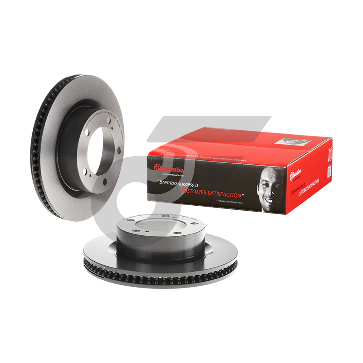 BREMBO จานเบรคหน้า LAND CRUISER 200 4.5D 4.6 4.7 V8 ปี07-ON, LX570 URJ201 ปี07-ON |340MM. 5รู