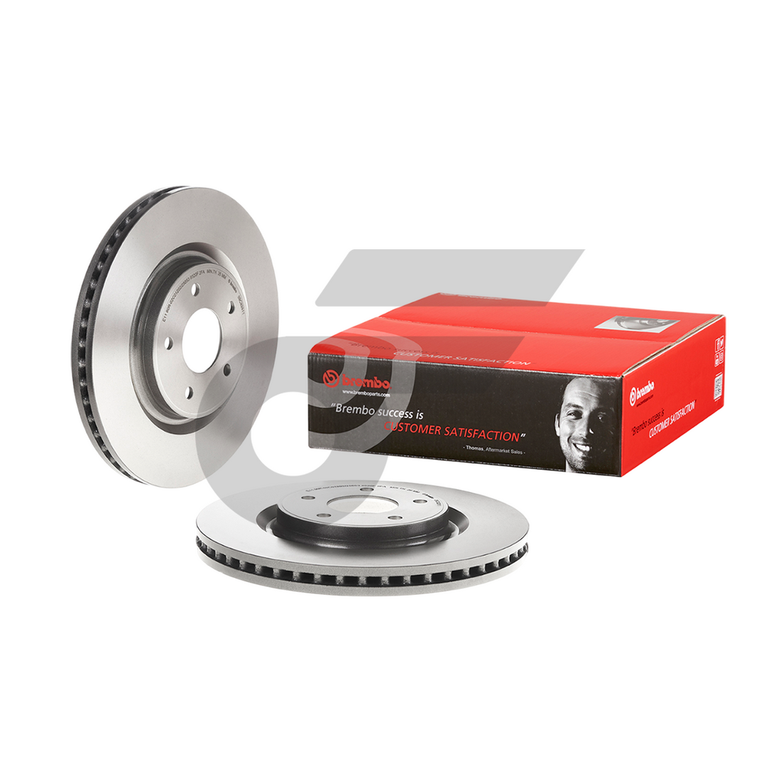 BREMBO จานเบรคหน้า X-TRAIL T32 ปี14-ON |320MM. 5รู