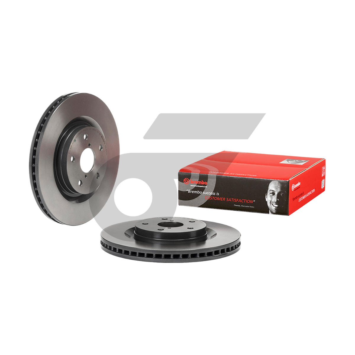 BREMBO จานเบรคหน้า FORRESTER SK ปี18-ON |315.5MM. 5รู