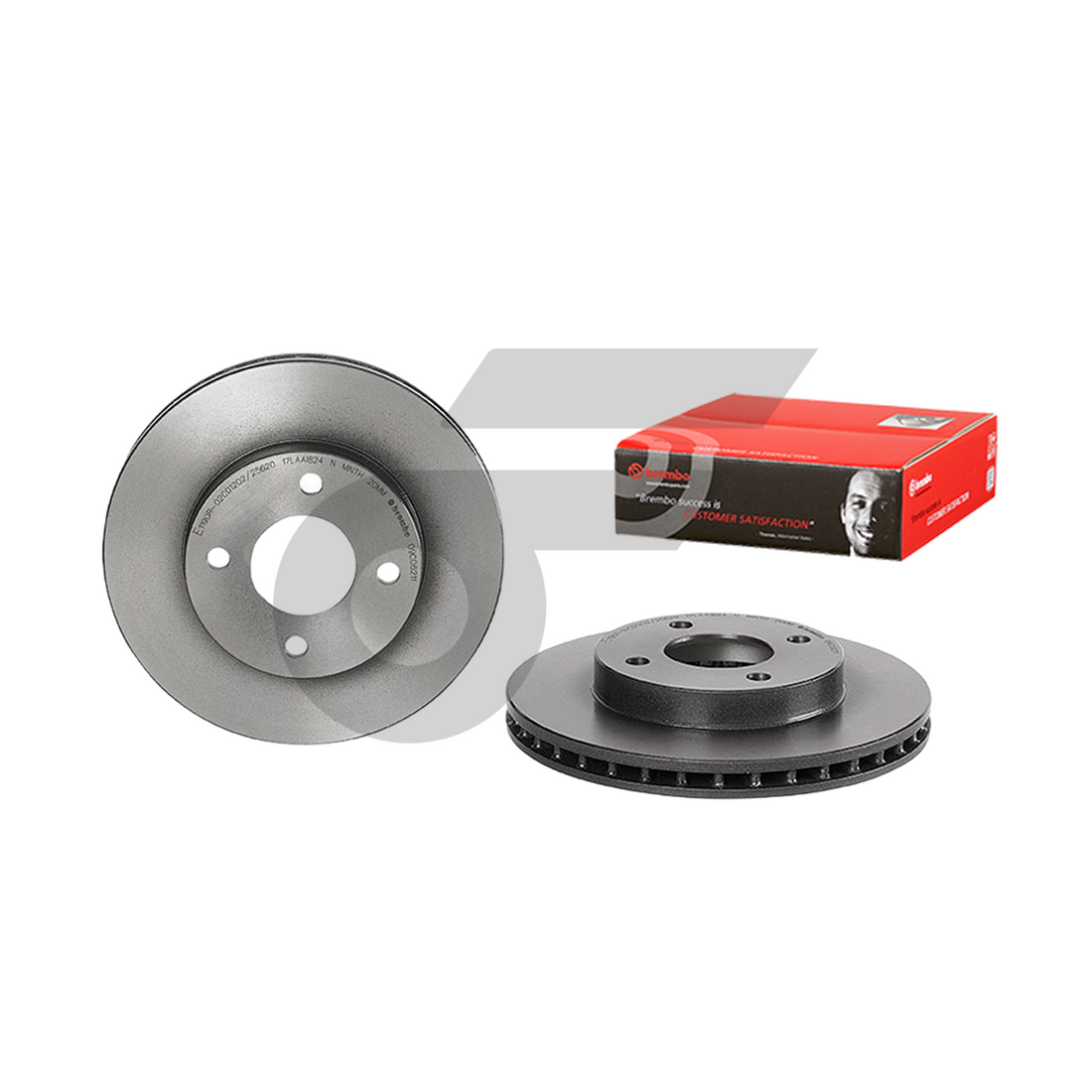 BREMBO จานเบรคหน้า MARCH 1.2 ปี10-ON |238MM. 5รู