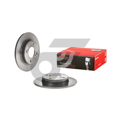 BREMBO จานเบรคหลัง NEW SWIFT 1.2 A2L412 INNER DIA. 136.8 MM ปี18-ON |228MM. 4รู